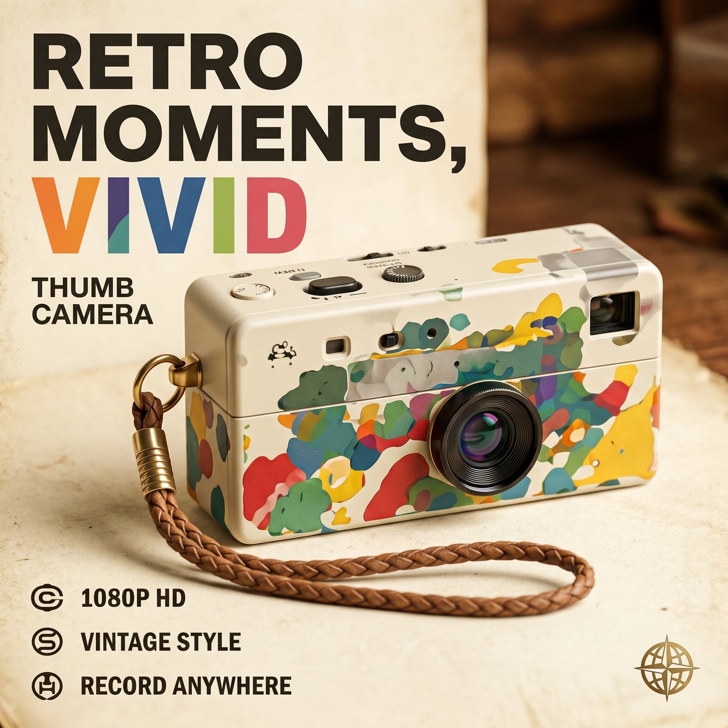 ThumbShot™ Retro Mini Camera