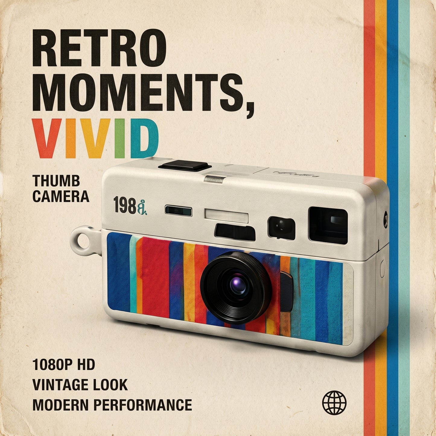 ThumbShot™ Retro Mini Camera