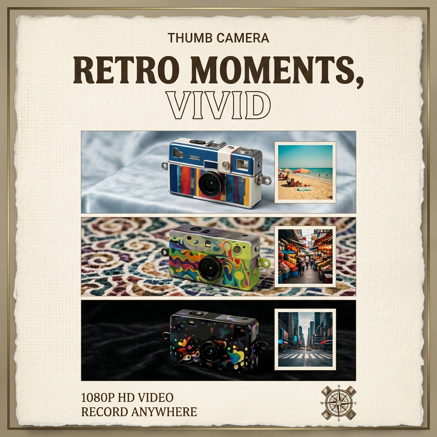 ThumbShot™ Retro Mini Camera
