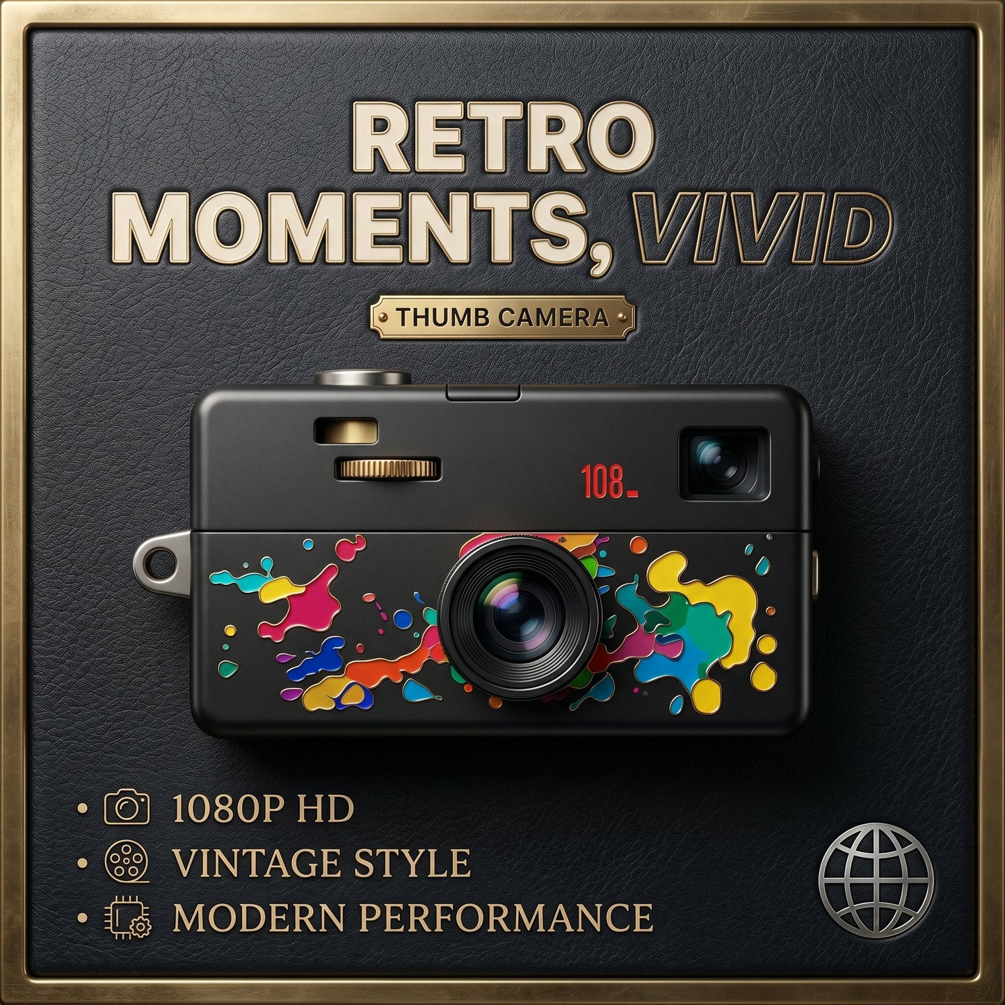 ThumbShot™ Retro Mini Camera